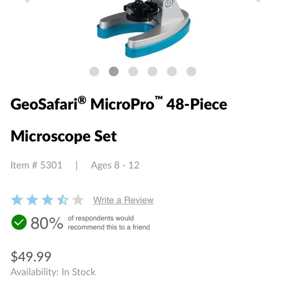 Geo Safari Micro Pro 48 piece microscope - Picture 3 of 5